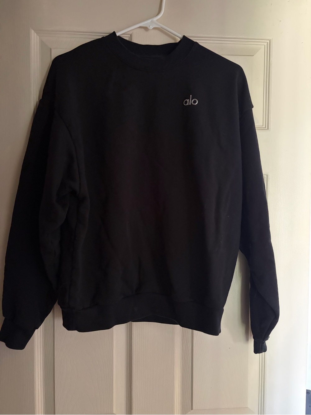 Alo women’s Black Crewneck Sweatshirt